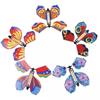 Wind Magic Flying Up Butterfly Toy For Newyear Greeting Card Wedding Prop Prank