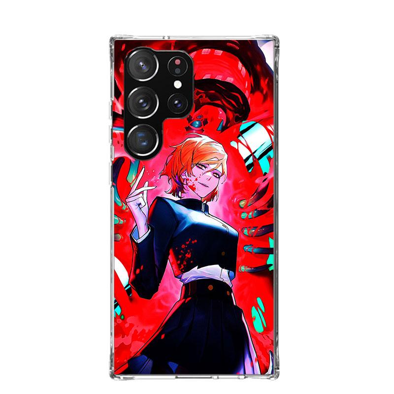 Kaisen J-Jujutsu Kugisaki Nobara Phone Case For Samsung Galaxy S25 Edge S24 S23 S22 S21 FE S20 Ultra S10 Plus + Art Customized C
