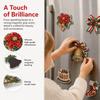 2D Flat  Painting Fridge Magnets Soft Magnetic Art Magnets  Xmas Refrigerator Decor