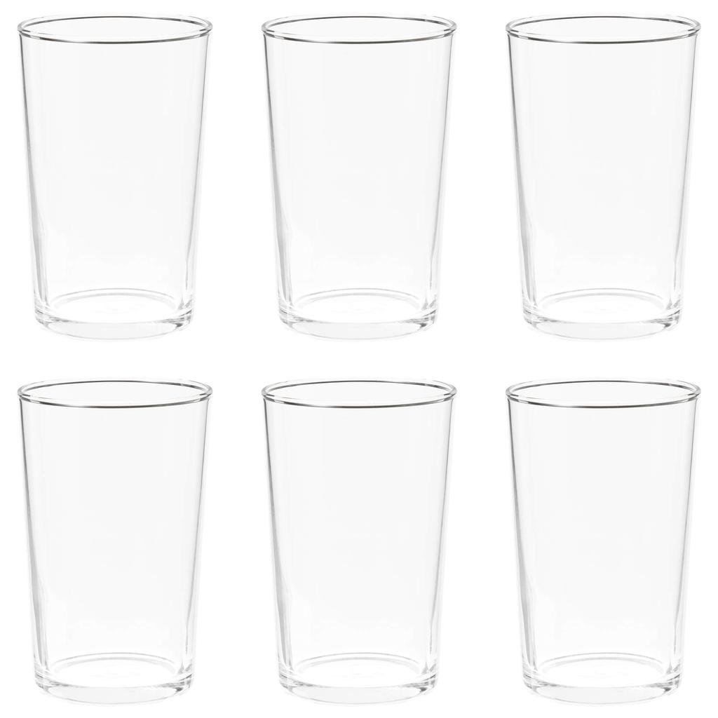 Toyo Sasaki üveg Apák napi pohár 215 ml Made in Japan Mosogatógépben mosható 01108 6 db-os csomag