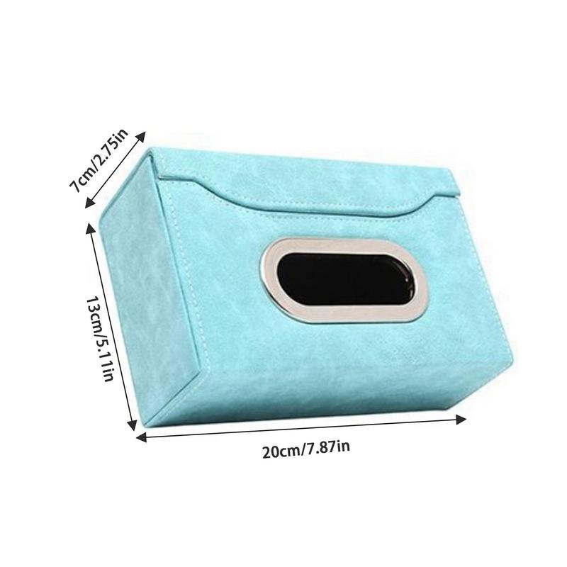 Tissue Holder For Car Soft Tissue Box Cover Napkin Holder Multi-functional Towel Box Cover Tissue Box For Holds Mobile Phones