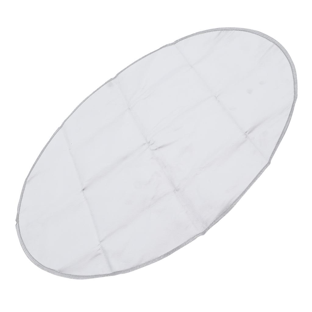 Round Fire Pit Mat for Lawn Protection Fire Insulation Mats for Barbecue 24 Inch