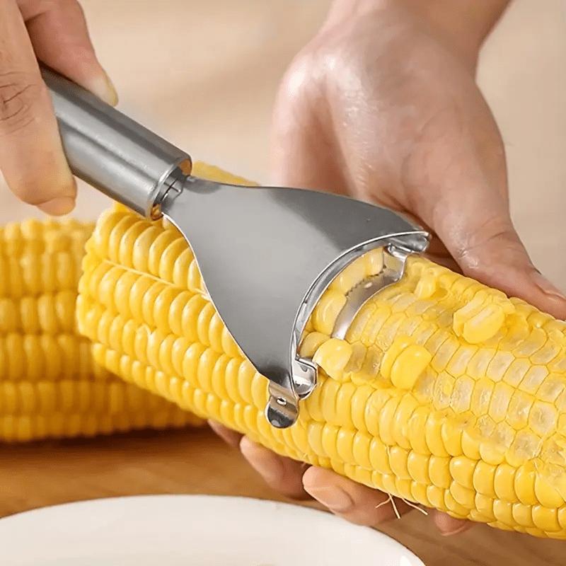 Stainless Steel Corn Kernel Remover Manual Corn Peeler Separator Tool for Home Commercial Kitchen Use