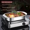HUIHUADU 316 Stainless Steel Roasting and Baking Pan
