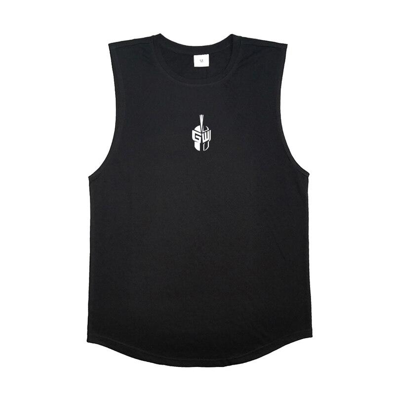 Muscleguys Fashion Sports Bodybuilding Clothes Summer Training Fitness Vest Casual Daily Sleeveless T-Shirt