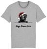 FLATCOATED RETRIEVER Personalised Christmas Dog T-Shirt Mens Womens Kids Dogs