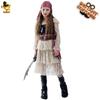 Halloween-Piratenkleid für Mädchen aus Spitze, Piraten-Cosplay-Party-Kostüme für Mädchen, Piraten-Bühnenkostüme