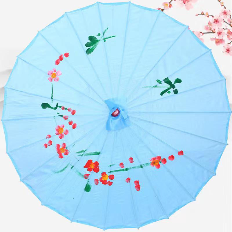 Ancient Style Waterproof Oil-Paper Umbrella: Retro Dance, National Style, Outdoor and Scenic Performance