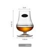 Italy Brand Bormioli Crystal Whisky Copita Nosing Glass Flame Pattern Cognac Brandy Snifter Malt Whiskey Goblet Liqueur Wine Cup
