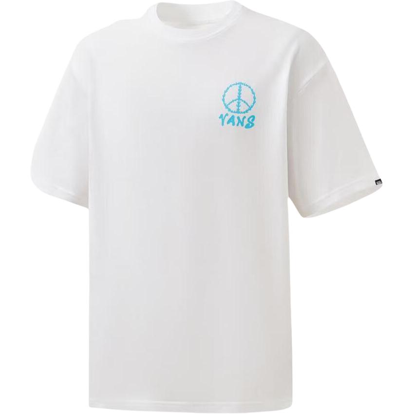 

Vans Peace Crew Neck Comfortable Casual Short Sleeve T-Shirt Men Tops VN000TMSJVY S