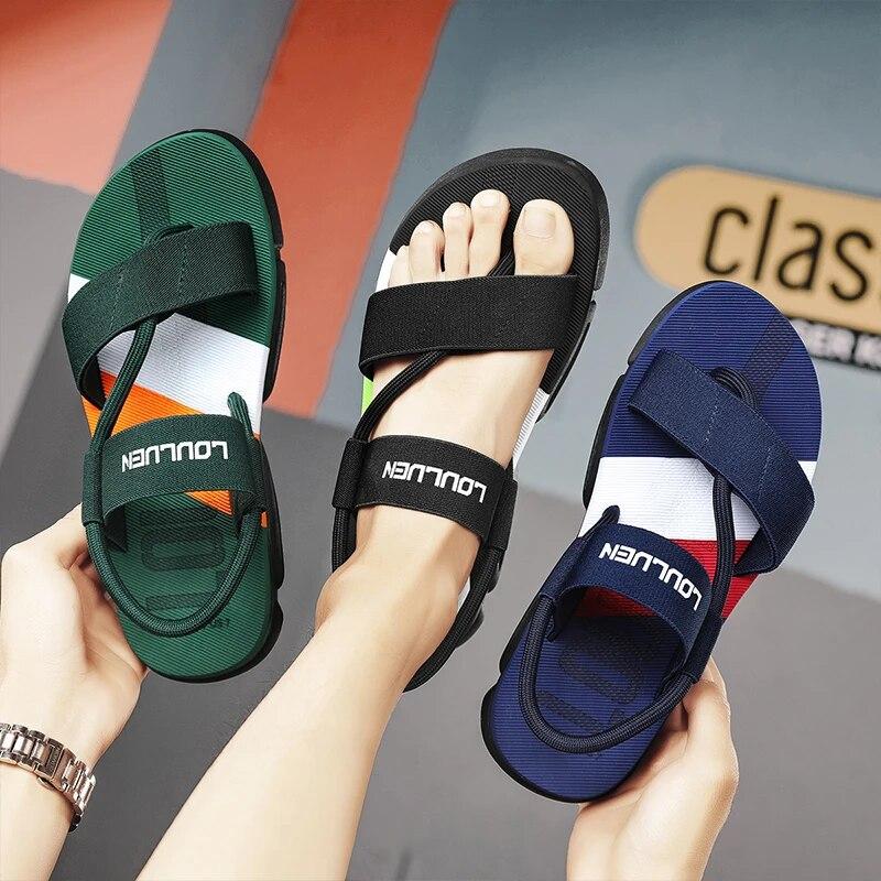 Sandals Men Sneakers Casual Shoes Men Light Soft Flip Flops Men Slippers Men Beach Sandals