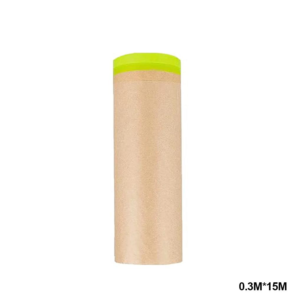 Spray Vopsea Auto Hârtie de Mascare cu Bandă Adezivă Tratament de Acoperire pentru Mascare Hârtie Protectoare Protector de Perete