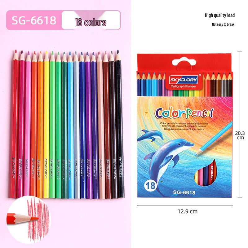 Professional Drawing Set: 120 Water-Soluble Oil-Based Colored Pencils (72 + 36 + 48 Colors)