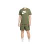 Nike Sportswear Comfortable Stylish Simple Moisture-Wicking Short Sleeve T-Shirt Men Tops Olive-Green AR5005-222