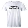 Fluent In Sarcasm Funny Sarcastic Men's Short Sleeve T-Shirt