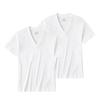 BODY WILD Men's 100% Cotton V-Neck Short Sleeve T-Shirt 2-Pack BW50152 Underwear Undershirt