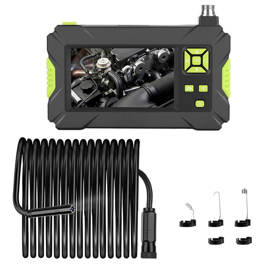 4.3in P30 1080P HD Pipe Inspection Endoscope Camera IP67 Waterproof Industrial Borescope