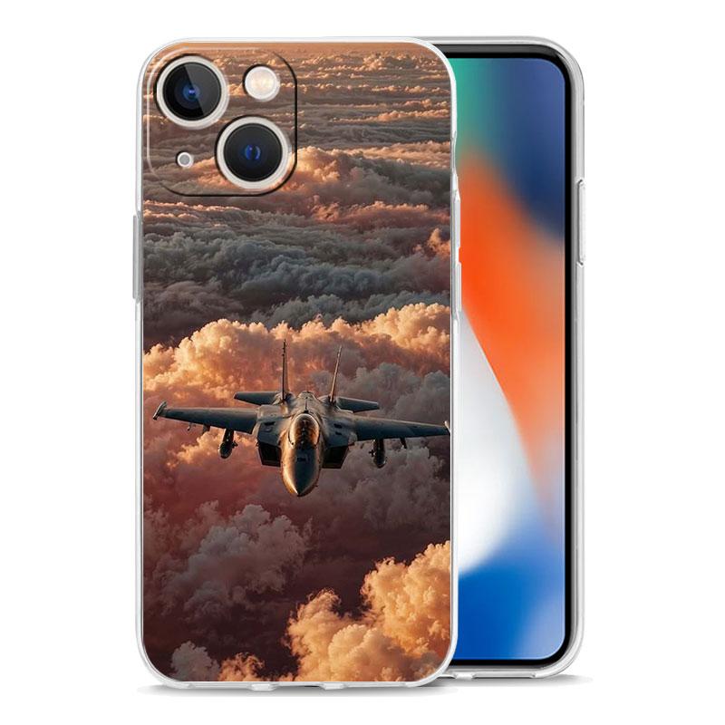 Phone Case For iPhone 17 Cases iPhone Air 16 15 12 13 14 Pro Max 7 8 Plus 16Pro iPhone11 Cover Aircraft Airplane cool
