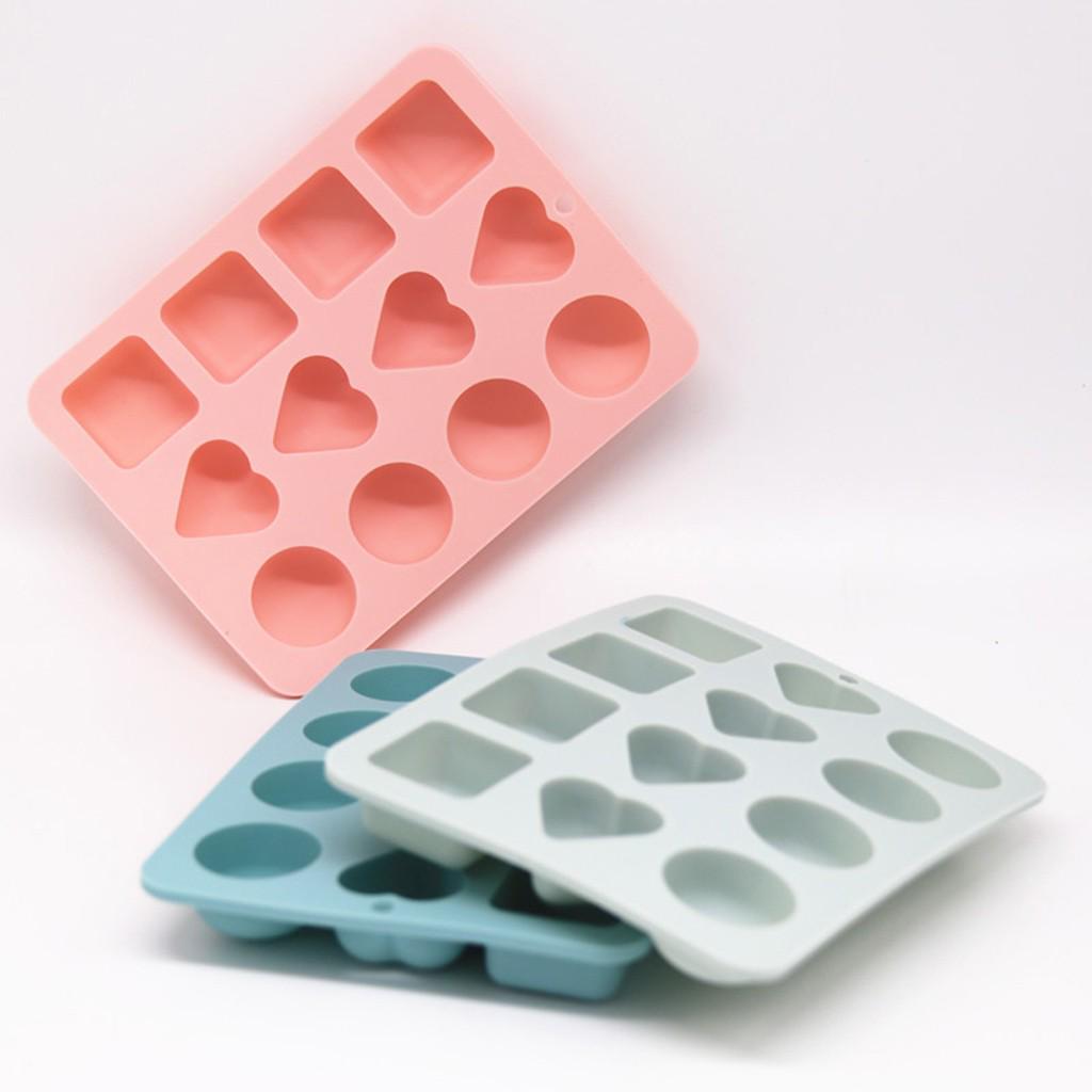 Three In One Ice Tray  Reusable Food-Grade Silicone Square Ice  Maker 