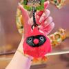Spit Bubble Plush Bird Keyring Kawaii Backpack Pendant Lovely Egg Laying keychain  Birthday Gift