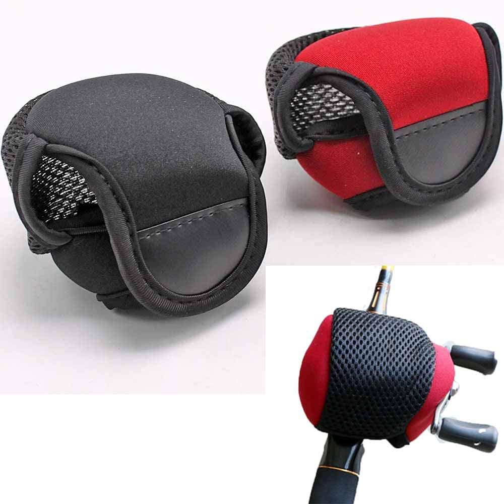 Wellvie Neoprene Baitcasting Reel Covers, Size S, Set of 2