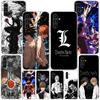 N-Note D-Death Anime Ryuk Phone Case For Samsung Galaxy A17 A16 A15 A14 A13 A57 A56 A55 A54 A53 A37 A36 A35 A34 A33 A26 A25 A24