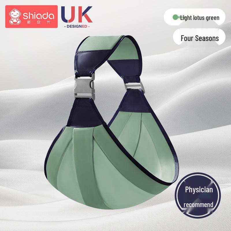 Hands-Free Infant Sling Carrier with Waist Stool for Newborns