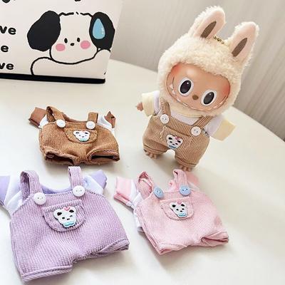 For Labubu Doll Clothes Clothes Hoodies Doll Clothes Color Match Hoodies Dolls Accessories Cute Decoration Little Cloths