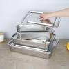 201 Stainless Steel Rectangular Serving Tray