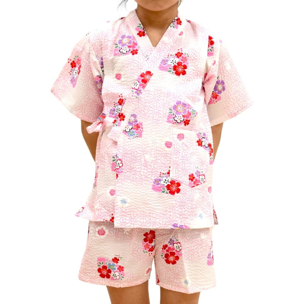 Aiai Nadeshiko Made In Limited Sizes Perfect for Summer Festivals and Fireworks Children's Jinbei, Pattern, Japan, Stock, 90/100/110/120, Washable,