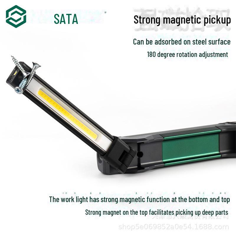 Shida AE5923 Multi-Function Magnetic Mini Flashlight for Auto and Home Repair