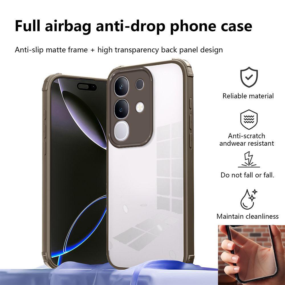 For Vivo Y29 4G Case Vivo T4x Phone Case vivo IQOO z10x Cover vivo Y29 4G Anti-drop protection Shookproof Hard acrylic back cove