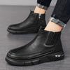 Inverno novos homens botas de neve masculino de alta qualidade sapatos esportivos moda casual sapatos de algodão quente confortável botas leves para homem
