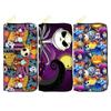 Carteira Longa com Zíper PU O Estranho Mundo de Jack Clutch Feminina Necessaire 3 Peças