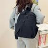 Fashion Large Capacity Backpack Multifunctional Solid Color School Bag Ultra-Light Shoulder Bag Travel