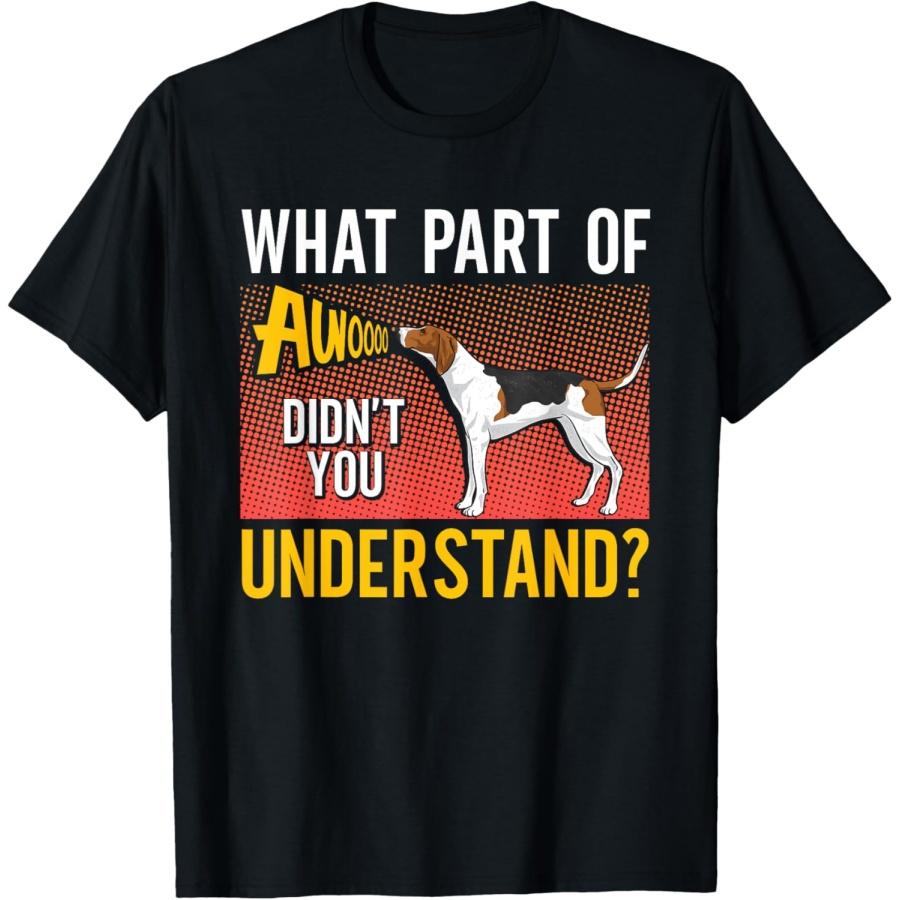 Treeing Walker Coonhound T-Shirt XXXXXL чёрный