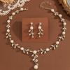 Latest Stylish Design Fancy Necklace Jewellery Set for Women