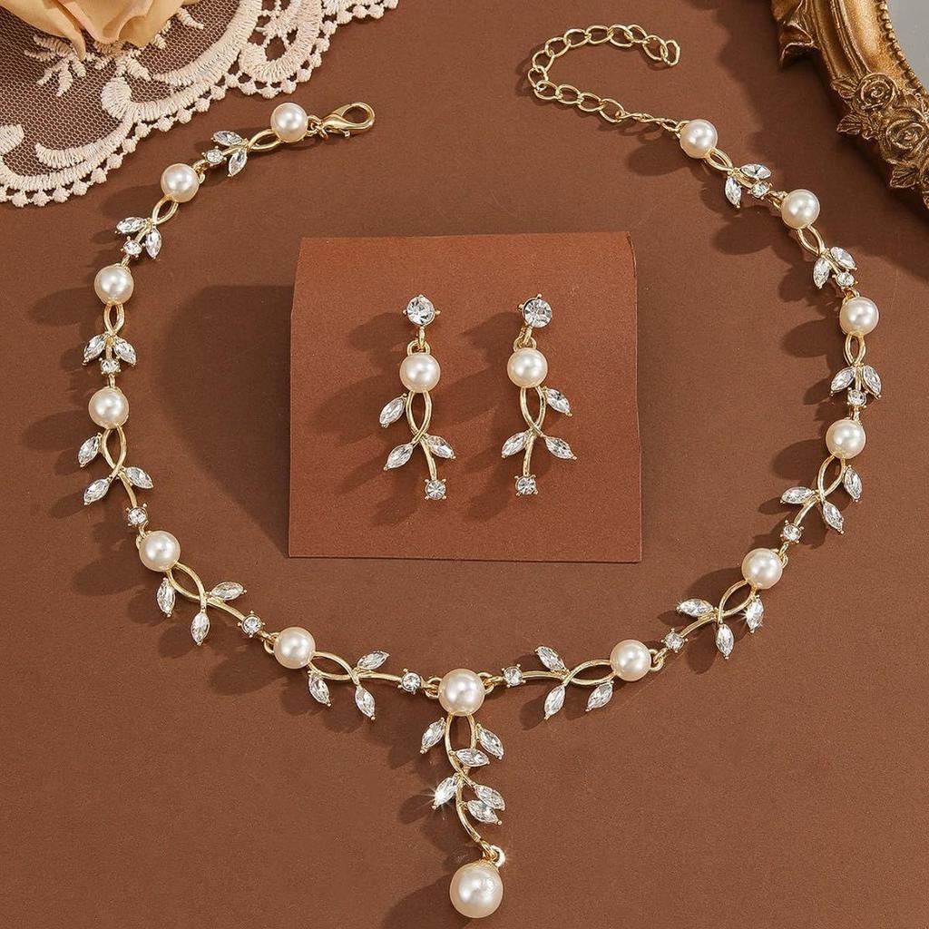 Latest Stylish Design Fancy Necklace Jewellery Set for Women