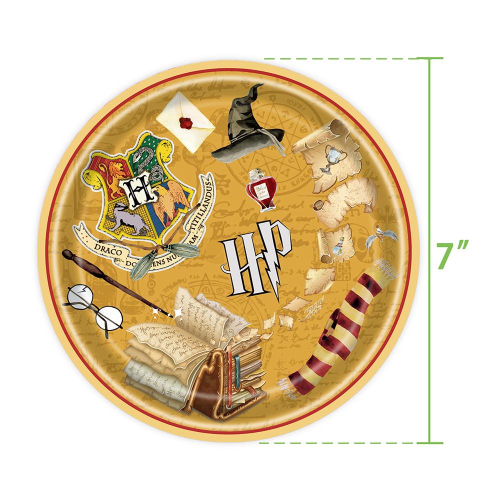 New 51PCS New Harry Potter Party Tableware Includes Plates Cups Napkins Tablecloth