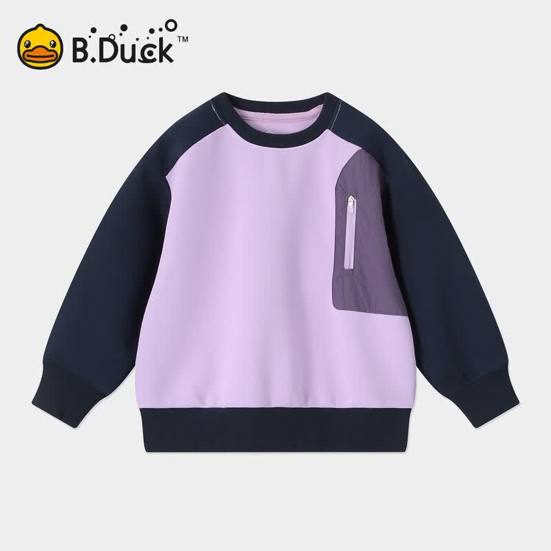 Мальчишеский свитшот с длинным рукавом и круглым вырезом B.Duck 110