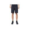 Anta Solid Color Logo Print Elastic Waist Straight Leg Sport Shorts Men Bottoms Black 952327503-4
