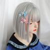 Casual Barrettes Hairpin Hair Clip Crosses 2000s Colorful Bowknot Bunches Headwear Sweet Crosses Shape
