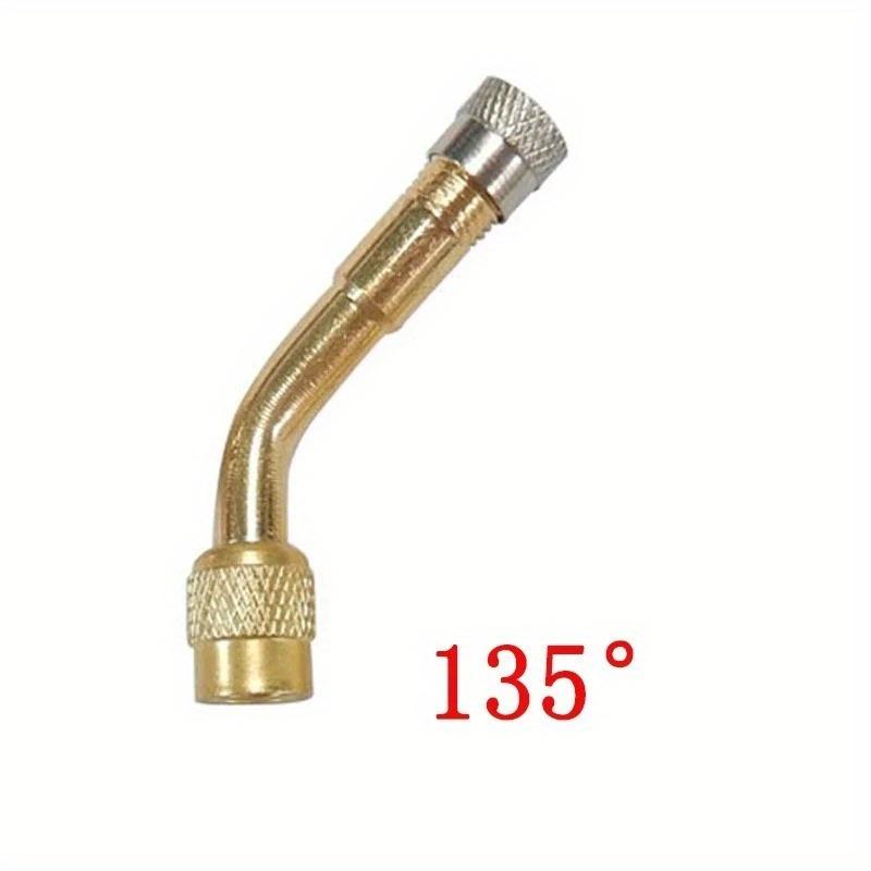 3pcs/set Car Tyre Valves Inflation Extension Tube 45/90/135 Degree Adapter Universal Motorcycle Bike Tyre Valve Connector Accessories