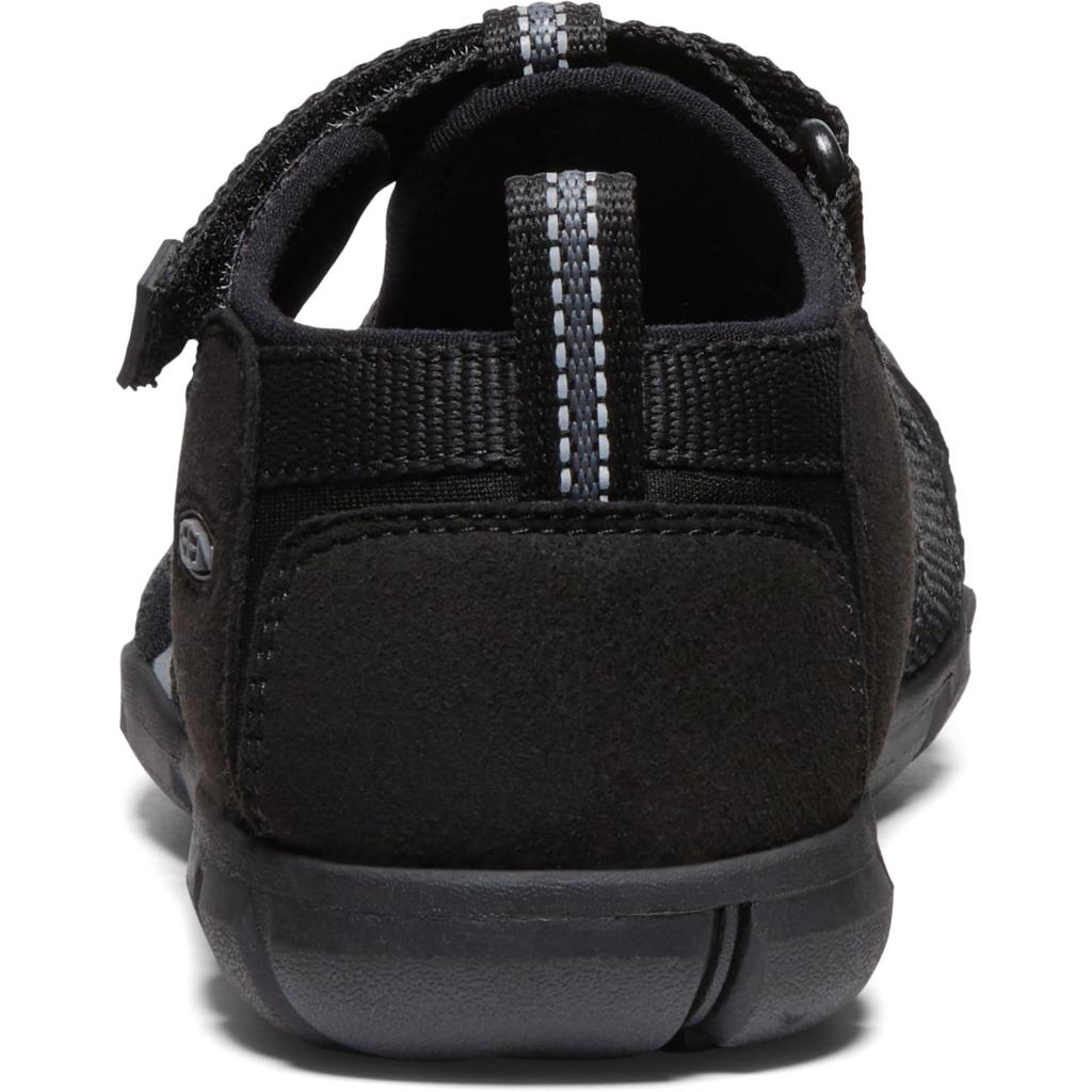 KEEN Kids Sandals SEACAMP II CNX Sea Camp Two CNX Cm (20.0-23.5cm) Black/Gray 22.5