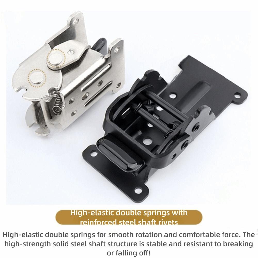 0/90/180 Degree Self Lock Hinges Self-Locking Extension Support Bracket  Table Chair Bed Leg Feet