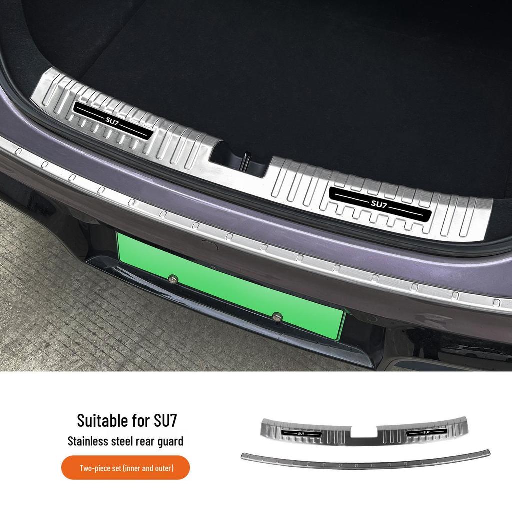 Xiaomi SU7 Rear Bumper Anti-Scratch Wear-Resistant Trunk Threshold Strip