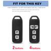 2/4 Buttons for Honda N-One N Wagon N-BOX JF1 JF2 Custom JF3 JF4 N-BOX+Plus TPU Car Key Case Cover Shell Fob Keychain Bag