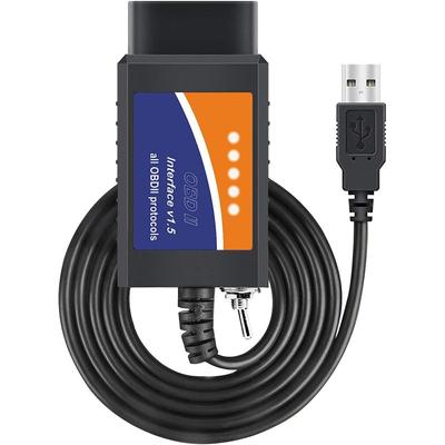 ELM327 FORScan OBD2 USB-Adapter mit MS CAN/HS CAN-Schalter für F150 F250 Auto und leichte Lkw-Prüfung für Ford-Codierung ELMconfig FoCC