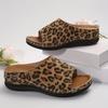 [New Summer Leopard Print Slippers] Women's Leopard Print Fashion Slippers Lightweight and Comfortable All-match New Summer Slippers