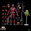 Hasbro Marvel Legends Maximum Series Deluxe Deadpool Comics Collectible 15cm Action Figure with 24 Accessories Including Doop Authentic Deadpool,
